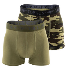 Боксеры TOP GUN Boxershort 2 шт, зеленый