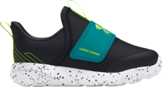 Кроссовки Flash TD &apos;Black Circuit Teal&apos;, черный Under Armour