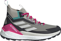 Кроссовки Terrex Free Hiker GORE-TEX 2.0 &apos;Trace Cargo Real Magenta&apos;, серый Adidas