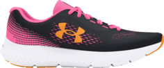 Кроссовки Charged Rogue 4 GS &apos;Black Fluo Pink&apos;, черный Under Armour