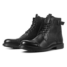 Ботинки Jack &amp; Jones Wshelby Sn Leather, черный