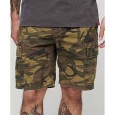 Шорты Superdry Heavy Cargo, зеленый