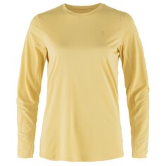 Функциональная рубашка Fjällräven Women&apos;s Abisko Day Hike L/S, цвет Mais Yellow Fjallraven