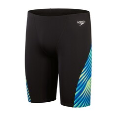 Плавки Speedo Allover Digi V Cut Jammer, цвет Blue/Green