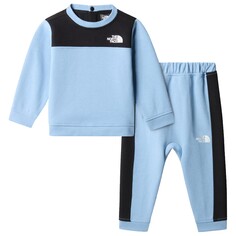 Спортивная и тренировочная куртка The North Face Baby&apos;s TNF Tech Crew Set, цвет Steel Blue