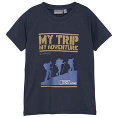 Функциональная рубашка Color Kids Kid&apos;s T Shirt with Print, цвет Total Eclipse