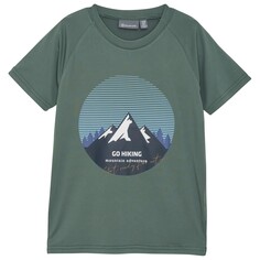 Функциональная рубашка Color Kids Kid&apos;s T Shirt with Print, цвет Dark Forest
