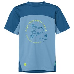 Функциональная рубашка Vaude Kid&apos;s Solaro T Shirt II, цвет Pastel Blue