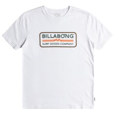 Футболка Billabong Kid&apos;s Trademark S/S, белый