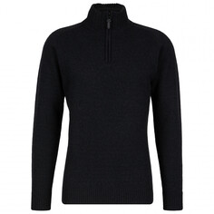 Шерстяной свитер Stoic MMXX Nauta Wool Quarter Zip, цвет Black Melange