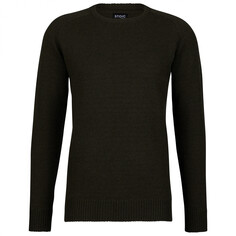 Шерстяной свитер Stoic MMXX Nauta II Wool, цвет Black Forest Melange