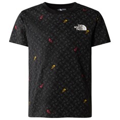 Футболка The North Face Teen&apos;s S/S Simple Dome Tee Print, цвет TNF Black TNF Shadow Toss Print