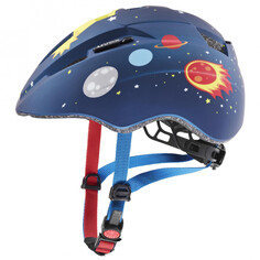 Велосипедный шлем Uvex Kid&apos;s Kid 2 CC, цвет Dark Blue Rocket Mat
