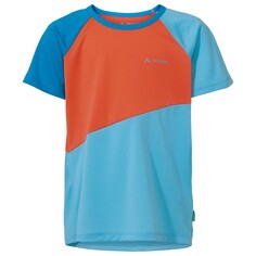 Функциональная рубашка Vaude Kid&apos;s Moab T Shirt II, цвет Crystal Blue