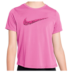 Функциональная рубашка Nike Kid&apos;s One T Shirt, цвет Playful Pink