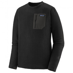 Флисовый свитер Patagonia R1 Air Crew, черный
