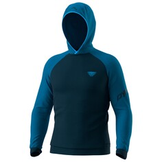 Толстовка с капюшоном Dynafit 24/7 Hoody, цвет Reef Melange/Blueberry Melange