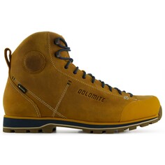 Кроссовки Dolomite Cinquantaquattro High Full Grain Leather Evo GTX, цвет Golden Yellow