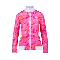 Спортивная куртка BIDI BADU Gene Tech Jacket - rose/white, цвет rosa/weiß