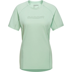 Женская футболка с логотипом Selun Fl Mammut, зеленый Mammut®