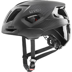 Гравий и велосипедный шлем Uvex, черный