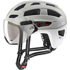 Велосипедный шлем с козырьком Finale Uvex, бежевый