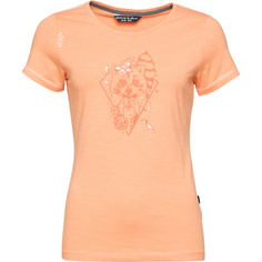 Женская футболка Gandia Little Bear Heart с сердечком Chillaz, оранжевый