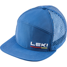 Сетчатая кепка с логотипом Leki, синий