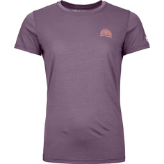 Женская футболка в полоску 120 Cool Tec Mtn Ortovox, фиолетовый