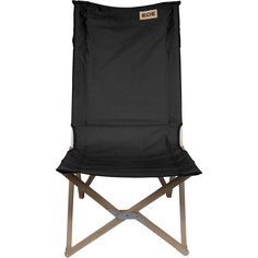 Складной стальной стул для кемпинга L VH Eifel Outdoor Equipment, черный