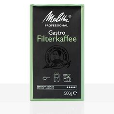 Melitta Gastronomy Filter Coffee Обжаренный кофе, пряный и продуктивный - 12 х 500 г молотого кофе