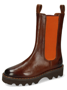 Ботинки MELVIN &amp; HAMILTON Leder Chelsea Megan 14, цвет Braun/Orange