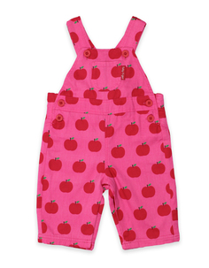 Тканевые брюки Toby Tiger Latz mit Apfel Print, розовый