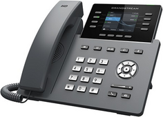 Телефон VoiceIP Grandstream GRP-2624 4 SIP аккаунта, 8 линий, 2хEthernet, 10/100/1000, основной дисплей цветной 2,8", книга на 2000 контактов,POE, Wi-