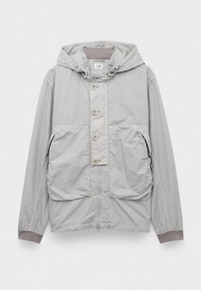 Куртка C.P. Company flatt nylon goggle overshirt drizzle
