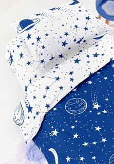 Постельное белье 1,5-спальное Juno 50х70 Звездное небо