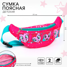 Сумка поясная детская, 25х13х6 см, my little pony Hasbro