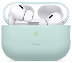 Elago Чехол Silicone для AirPods Pro 2, силикон, мятный