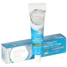 Зубная паста White Glo, Защита от кариеса, 80 г, отбеливающая