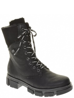 ботинки Ботинки Rieker женские зимние, размер 37, цвет черный, артикул Y7128-00