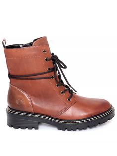 ботинки Ботинки Remonte женские зимние, цвет коричневый, артикул D0B75-22