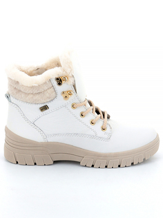 ботинки Ботинки Remonte женские зимние, цвет белый, артикул D0E71-80