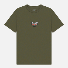 Мужская футболка Bronze 56K Lantern, цвет оливковый