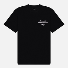 Мужская футболка Carhartt WIP Mechanics, цвет чёрный, размер M