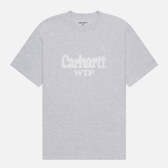 Мужская футболка Carhartt WIP Spree Halftone, цвет серый, размер S
