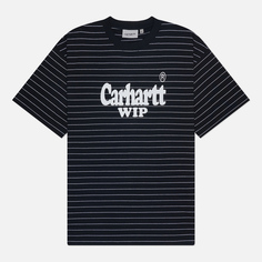 Мужская футболка Carhartt WIP Orlean Spree, цвет чёрный, размер L