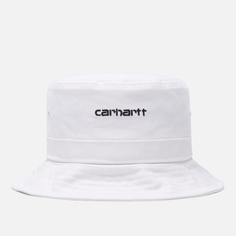 Панама Carhartt WIP Script, цвет белый, размер M-L