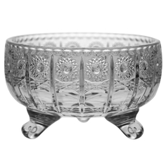 Салатники, миски салатник CRYSTAL BOHEMIA 500PK 12,5см 0,4л на ножках хрусталь