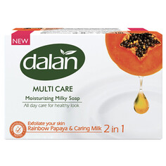 Мыло кусковое мыло DALAN Multi Care Папайя и Молоко 150г