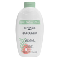 Гели для душа гель для душа BYPHASSE Verbena&Grapefruit 600мл